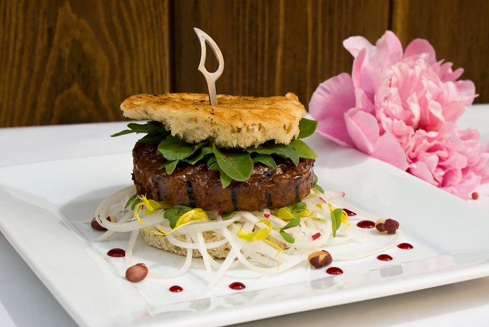 Veganer Hamburger von Vegafit