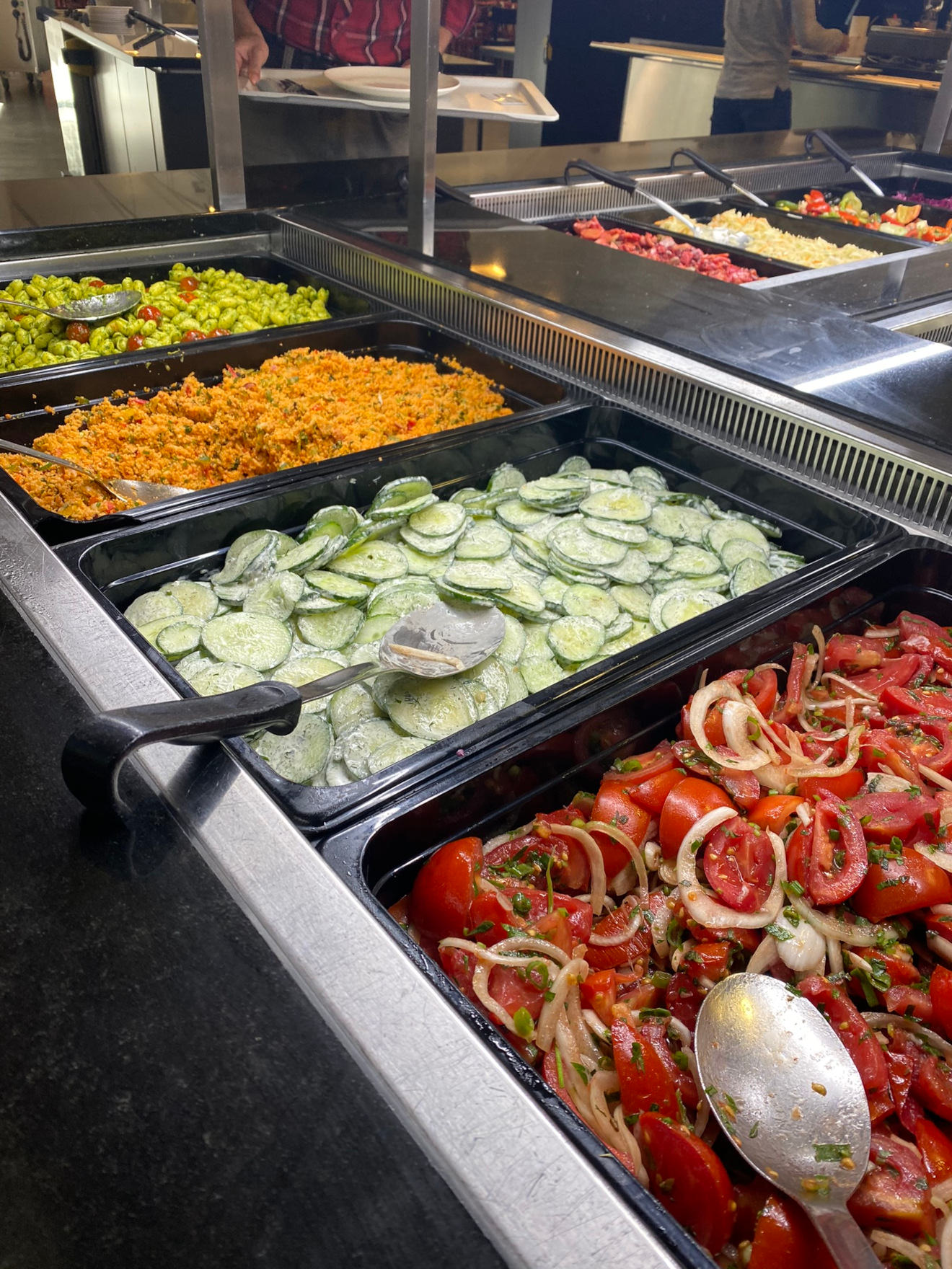 Vegane Gerichte in der Mensa